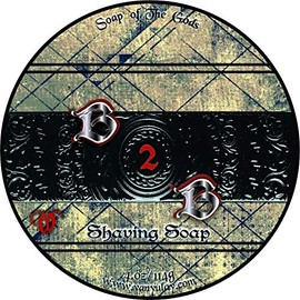 B2B Natural Moisturizing Shaving Soap with Cocoa Butter 4.0 oz