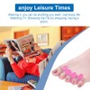 ZaxSota Pedicure Toe Separators for Bunion Relief & Nail Polish
