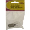 W4 12V 21/5W Bulb - Transparent