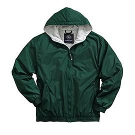 The "Performer Collection" Performer Nylon Jacket from Charles River Apparel,Forest green,Adult XX-Large