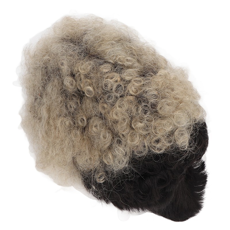 Short Curly Wig Fashion Soft Breathable Adjustable Cosplay Accessory Synthetic