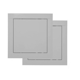 Vent Systems 6x6 Access Panel - Pack of 2 - Easy Access Doors - ABS Plastic - Access Panel for Drywall, Wall and Ceiling Electrical and Plumbing Service Door Cover