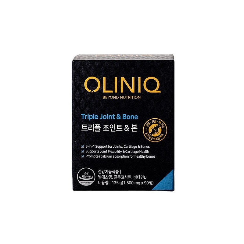 OLINIQ Triple Joint Bone (1500mg x 90 tablets) / 지엔씨
