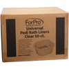 ForPro Universal Pedi Bath Liners - 50% THICKER - Fit