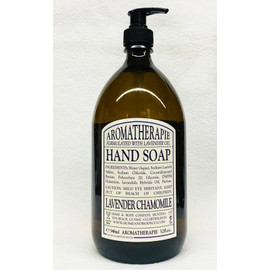 Home & Body Company 1 Home & Body Co Aromatherapie LAVENDER CHAMOMILE Hand Soap Glass Bottle 32 oz