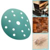 Sanding Discs Pads 10Pcs 150mm, 15 Hole Sandpaper, Hook and