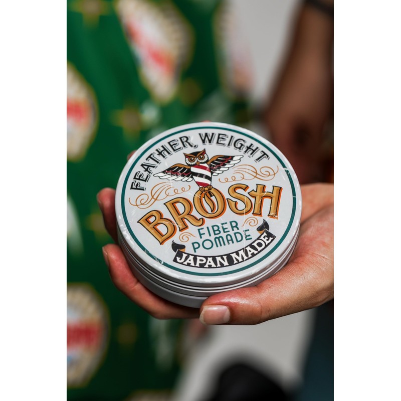 BROSH "Mini" Fiber Pomade 40g Matte Finish Easy Hold
