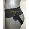 Suspensorio Clínico Ortopédico Transpirable 13cm De Ancho Negro Grande 34