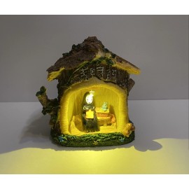 Kaonashi Spirited Away No Face Man * Lamp Night Light Statue , 4.5” H