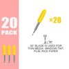 20 Pcs Fine Point Replacement Blades Compatible with Explore Air