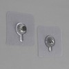 Stick-On One-Touch Wall Hook for Coats & Bags - Easy Installation Multi-Hook 7ea