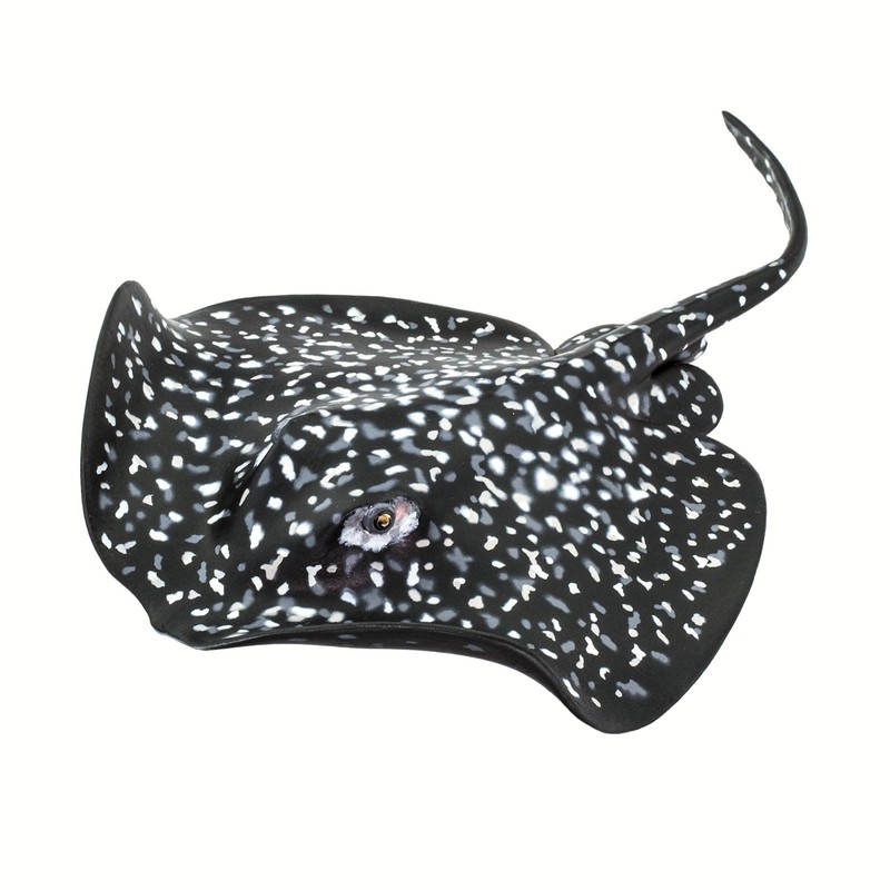 Safari Ltd. Marble Ray Figurine - Realistic 8" Sea Creature