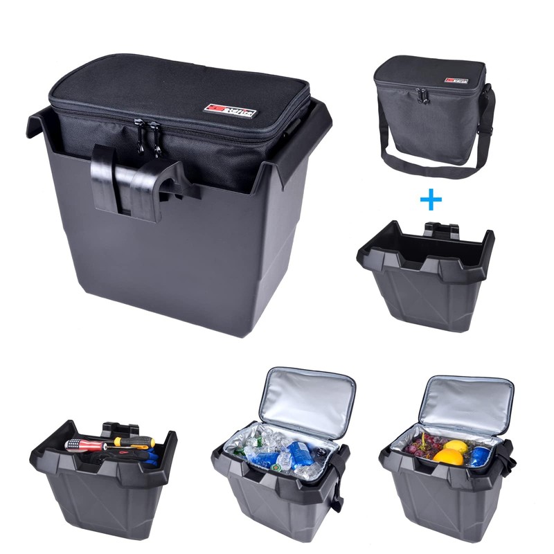 Sresk Under Seat Storage Bin Compatible with Can-Am Defender Max