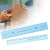 Nishiyuenyi Ceramic Shrinkage Scale Ruler, Ceramic Measuring Ruler, with Standard