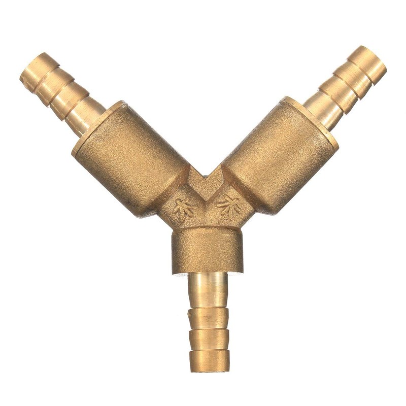 SEIWEI Y Splitter, 3 Way Connector with Shut-off Valves for