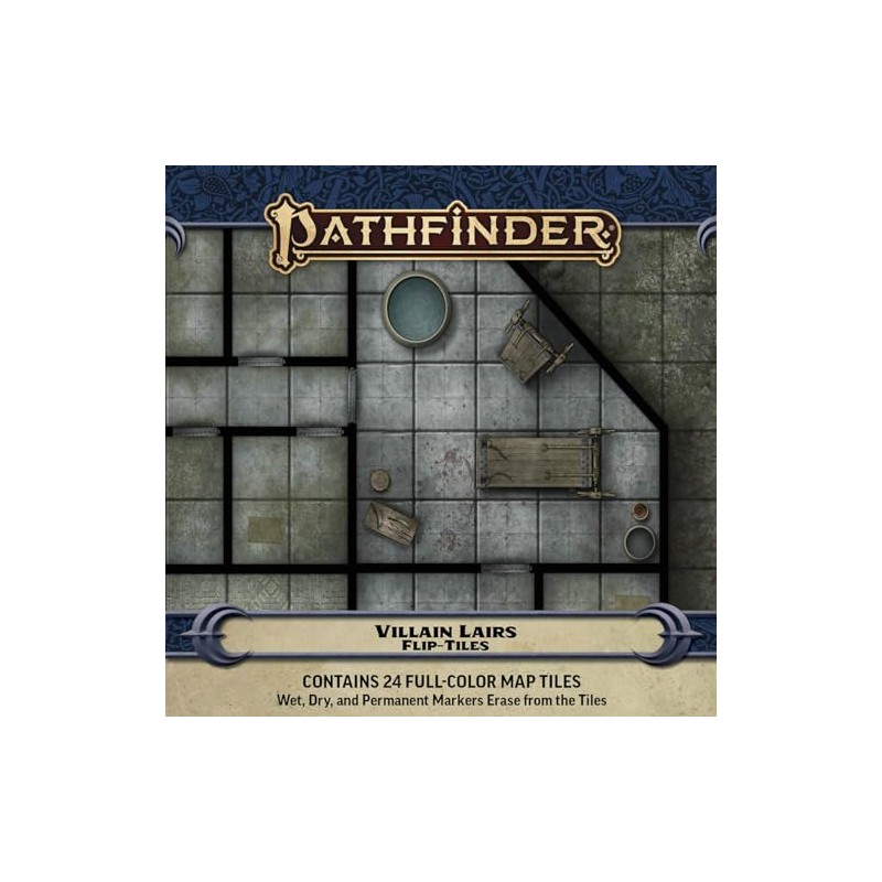 Pathfinder Flip-Tiles Villain Lairs Set