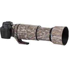 ROLANPRO Waterproof Lens Cover for Canon RF 100-500mm F/4.5-7.1 L is USM Camouflage Rain Cover-#28 Wilderness camo Waterproof