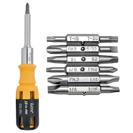 Lutz 15-in-1 Ratchet Screwdriver-YELLOW/BLACK