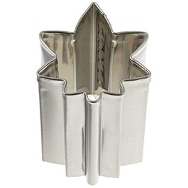 Kanda 075053 Vegetable Die Cutter, Autumn Leaves Medium, Commercial Use, Made in Japan