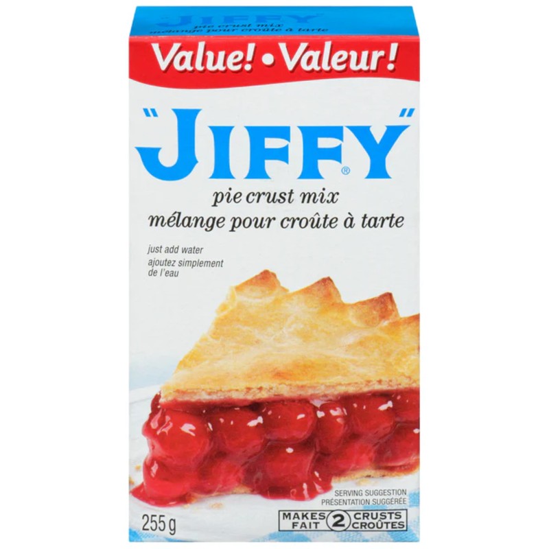 Jiffy Pie Crust Mix, 9 oz Box (Pack of 4)