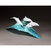 Dolphin Pod Sculpture by John Perry Pellucida on Blue Ocean