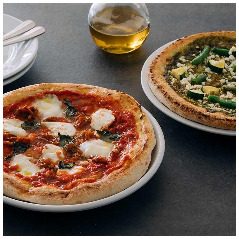 bufala margherita with semi-dried tomatoes