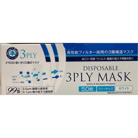 Kawanishi Industrial Triple Layer Mask
