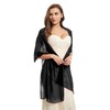 Shawl Scarve Wraps Soft Chiffon Lace Pashmina for Evening Dresses