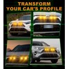 LED Grille Lights for 2019-2024 Toyota RAV4 Front Grill Light