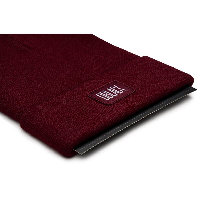 Oblack Men's Winter Beanie Hat Unisex Stretchy Soft Hats with