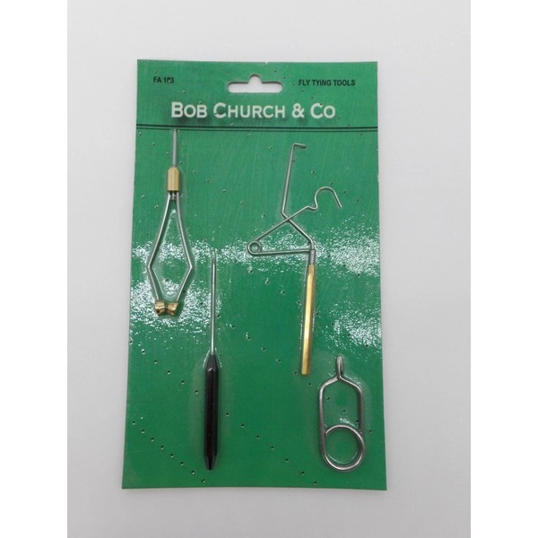 New Bob Church & Co Fly Tying Tool Kit/Tools Scissors
