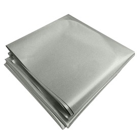 RF Shielding Fabric, RFID Radiation Shielding Fabric, RF Signal Blocking Material for Smart Meters (Silver)