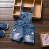 Yao Summer Little Girls - Mameluco de algodón para niñas