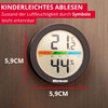 Westmark Thermometer + Hygrometer - For Precise Measurement of Indoor
