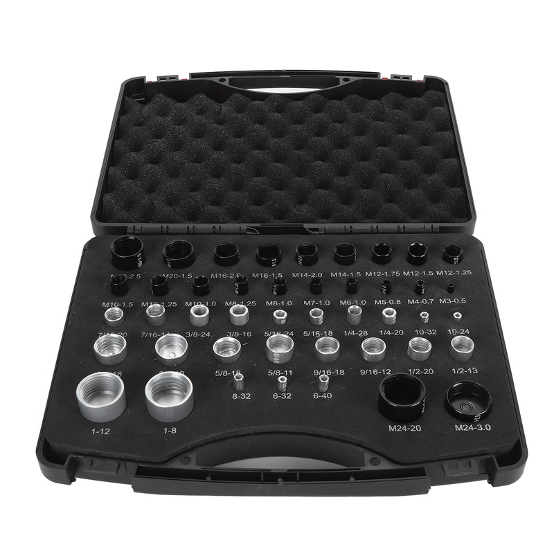 44PCS Nut and Bolt Thread Checker Aluminum Alloy Imperial and