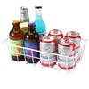 Orgneas Freezer Organizer Bins Metal Wire Storage Baskets for Upright
