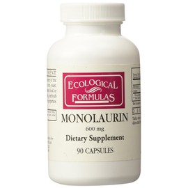 Ecological Formulas Monolaurin 600mg 90 Capsules