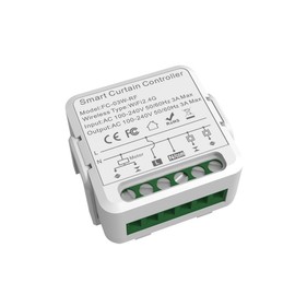 Wlan Rolladen Zeitschaltuhr und Sprachsteuerung, Smart Rolladenschalter mit RF Empfänger, Funkschalter Jalousieschalter Set, Elektrische Rolladensteuerung für Jalousien und Markisen