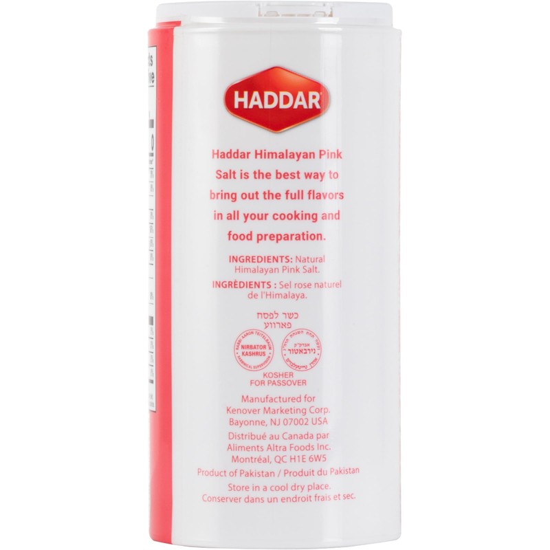 Haddar Fine Himalayan Pink Salt, 16 oz | Pure and