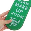 SEWACC Please Do Not Disturb Door Hanger, Leather Make up