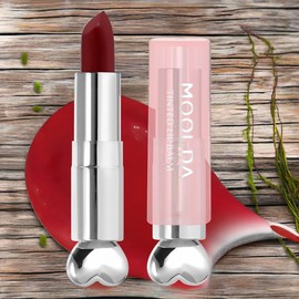 Mulda Matte Lip Makeup Color Tinted Lip Balm 1ea LB07 Red Moon Balm 3g / 물다 매트 립메이크업 컬러 틴티드 립 밤 1개 LB07 붉은달밤 3g