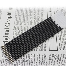 Ballpoint Pen Refills 0.7 mm Black Blue Red Pack of 12