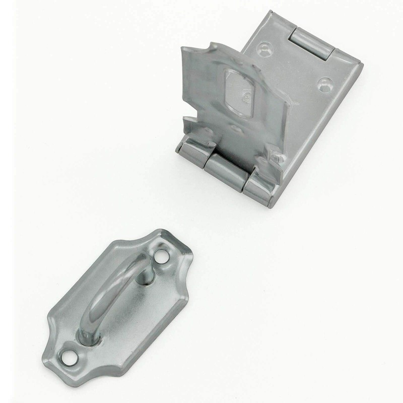 BASI® Safety Hasp for Padlock Various Lengths Galvanised Stainless Steel