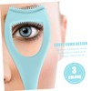 Healvian 3Pcs Mermaid Mascara Guard Applicator Tool Eyelash Shield for