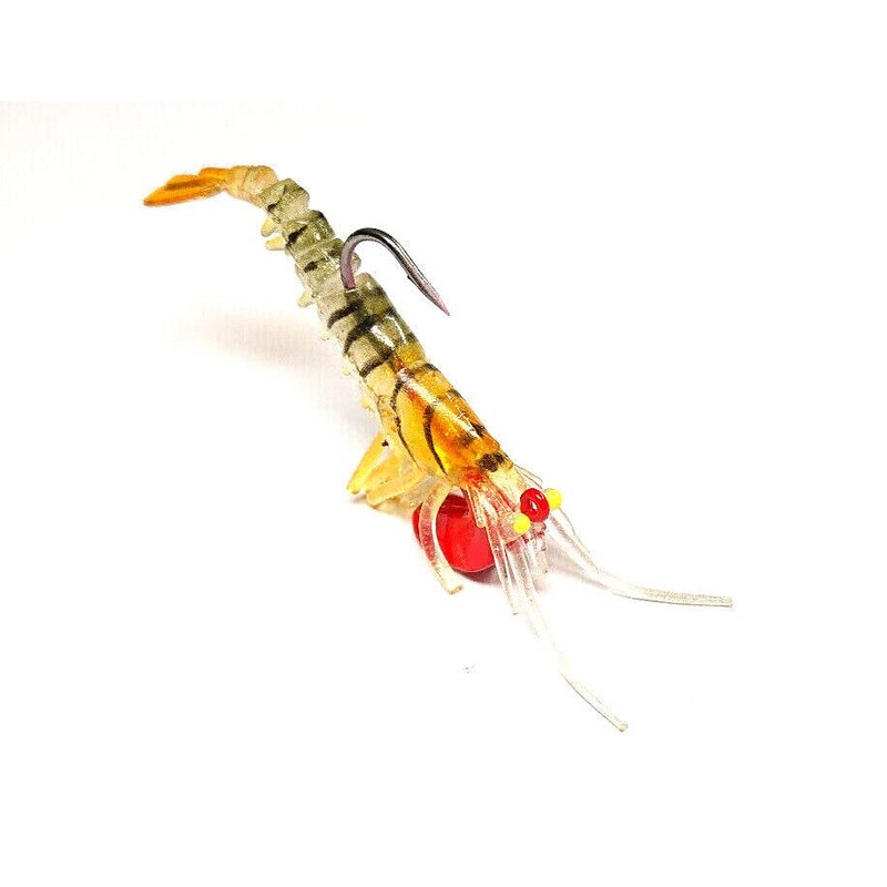 Manic 3D Shrimp Jump Back Jig 50mm 7g Weedless Pike
