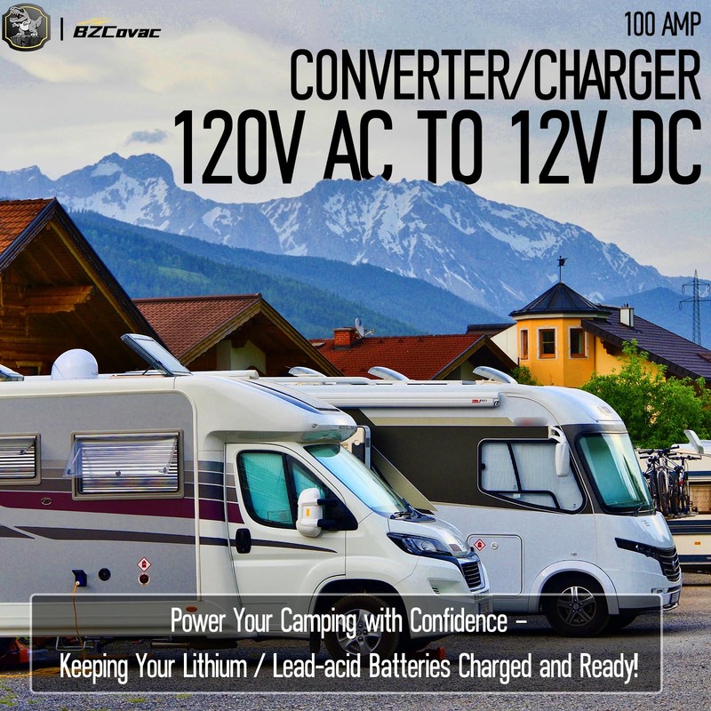PM4-100LK RV Power Converter - 100 Amp AC to DC