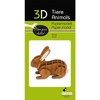 Fridolin 3D Paper Model Rabbit