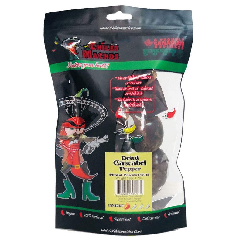 Dried Cascabel Chili Pepper Grade A 58 Gr / 2