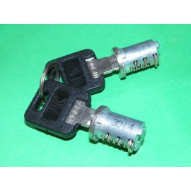 FIC *NEW* 2 SETS FIC REPLACEMENT DUAL CYLINDERS WITH KEYS HF313 RV LOCK MOTORHOME