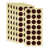 126 Pcs Match Striker Papers Self Adhesive Matches Stickers Round